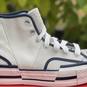 Converse Chuck 70 Plus High 'Egret Navy'
